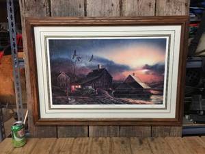 Terry Redlin Prepared for The Season Framed Print