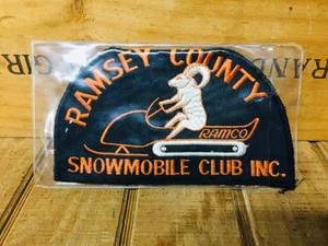 Vintage Ramsey County Snowmobile Club-Patch
