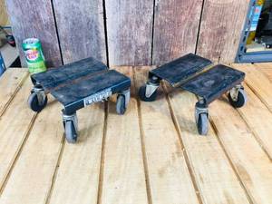 2 Snowmobile Ski Dollies