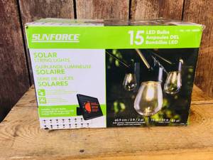 Sunforce Solar String Lights