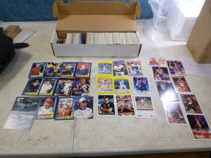 Box of Trading Cards