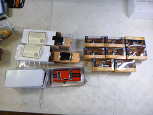 Collectible Die-Cast Motorcycles and Cars