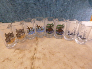 8 Schmidt Beer Mugs