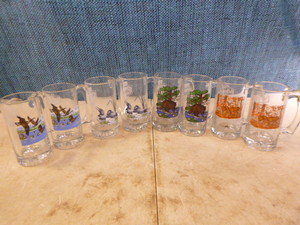 8 Schmidt Beer Mugs
