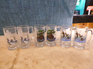 6 Schmidt Beer Mugs