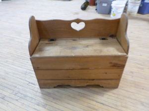 Small Wooden Entry Bench