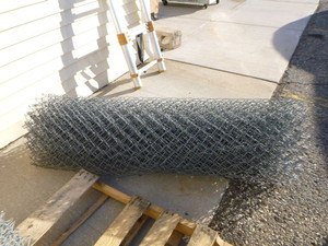Roll of Chain Link Fencing