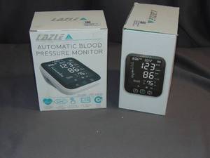 lot 85 image: 2 Pack LAZLE Blood Pressure Monitor Automatic Upper Arm Accurate Adjustable JPD-HA101 NEW