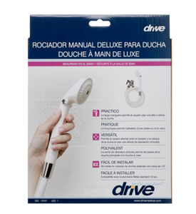 lot 91 image: Drive Medical Handheld Shower Head Spray with Diverter Valve12037 NEW