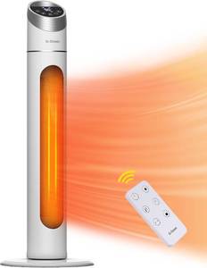 lot 97 image: Space Heater for Large Room, 34 Tower Heater with Remote, 1500W Space Heater with 12H Timer, 70° Oscillating NEW