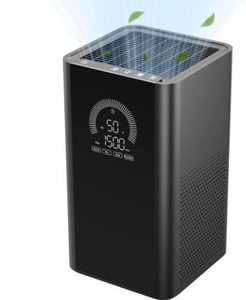 lot 124 image: Air Purifier for Home Bedroom Pets, H13 HEPA Filter Air Cleaner Filterable 99.97% Micron ParticlesSmokePet DanderOdor  (KJ150 NEW
