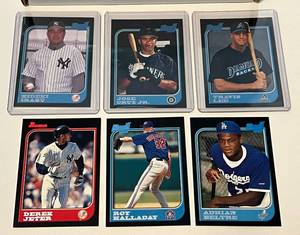 lot 66 image: 1997 Bowman Baseball Complete Set Cards