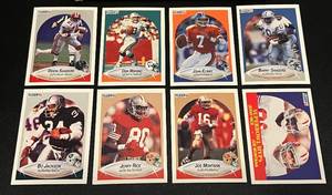 lot 85 image: 1990 Fleer Football NFL Complete Set Cards