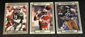 lot 86 image: 1990 Hi-PRO Marketing Action Packed Football NFL Card Lot