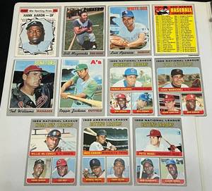 lot 10 image: 1970 Topps Baseball 164 Card Starter Set with HOFs, Stars, and High Numbers