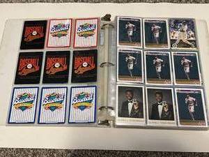 lot 49 image: Ken Griffey Jr. Card Binder 177 Cards