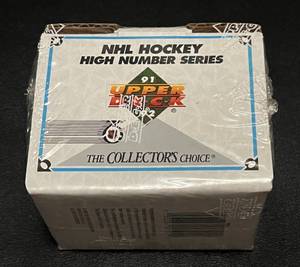 lot 89 image: 1991-1992 Upper Deck Hockey High Number Series (200 Cards) - New Sealed