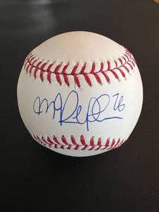 lot 15 image: Max Kepler Autographed Baseball - PSA Authenticated - Rawlings OMLB Selig Ball - Minnesota Twins