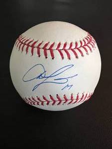 lot 118 image: Austin Jackson Autographed Baseball w PSA Authentication - Rawlings OMLB Selig Ball - Detroit Tigers