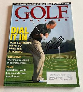 lot 125 image: Tom Lehman Signed 2000 Golf Magazine, Autograph