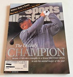 lot 128 image: Mark OMera Signed Sports Illustrated Golf Magazine