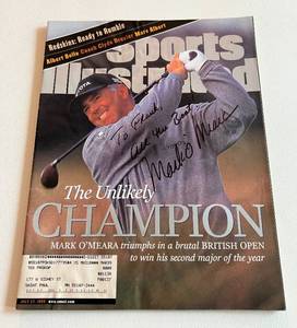 lot 132 image: Mark OMera Signed 1998 Sports Illustrated Golf Magazine, Autograph