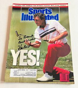 lot 136 image: Hale Irwin Signed 1990 Sports Illustrated Golf Magazine Autograph