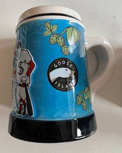 lot 145 image: Minnesota Twins Collector Stein - Minni & Paul - Stadium Giveaway Baseball