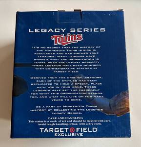 lot 144 image: Harmon Killebrew Minnesota Twins Legacy Series Statue