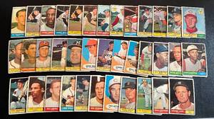 lot 65A image: 1961 Topps Baseball Card Lot of 37 - Vintage Cards