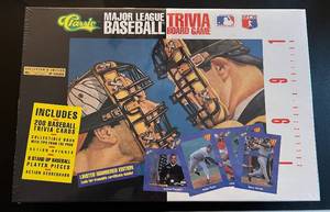 lot 176 image: 1991 Classic Major League Baseball Trivia Board Game - NewSealed Numbered 031341100,000 - Baseball Cards