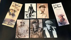 lot 186 image: John Wayne Post Cards (5) From His Boyhood Home Gift Shop