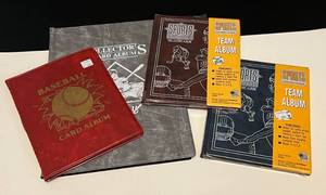 lot 204 image: Sports Card Collector Album Set of 4 - two brand new in wrapper