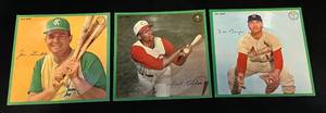 lot 222 image: 1964 Auravision Sport Records - Frank Robinson, Ken Boyer, Jim Gentile - Baseball Cards