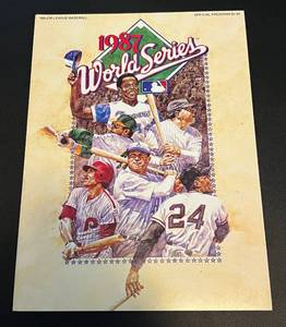 lot 264 image: 1987 World Series Minnesota Twins Baseball Official MLB Program