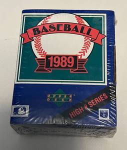 lot 257 image: 1989 Upper Deck Ball High # Series Card Set - NewSealed