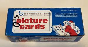 lot 281 image: 1989 Topps Vending Box - 500 Count of Baseball Cards