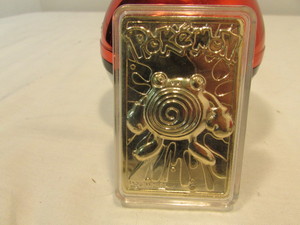 lot 8 image: Gold Pokemon