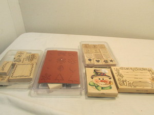 lot 179 image: Craft Stamp Blocks