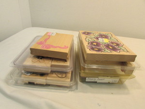 lot 180 image: Craft Stamp Blocks