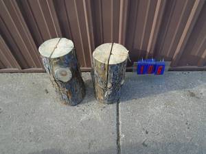 lot 106 image: Qty of 2 Swedish fire logs. As shown.
