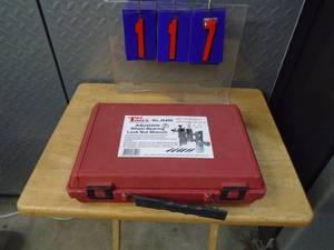 lot 117 image: T & E adjustable wheel bearing lock nut wrench. As shown.