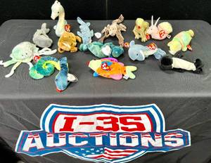 lot 287 image: Beanie Babies (Sea Creatures)