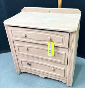 lot 306 image: Antique Dresser Three Drawer