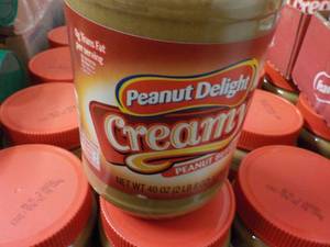 lot 226 image: 6 x 40 oz Peanut Butter Delight Creamy Peanut Butter