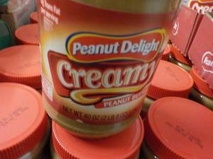 lot 228 image: 6 x 40 oz Peanut Butter Delight Creamy Peanut Butter