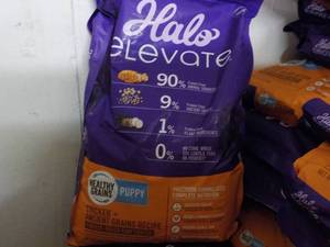 lot 261 image: 20 lb. Bag Holo Elevate Puppy Food...