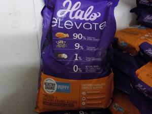 lot 265 image: 20 lb. Bag Holo Elevate Puppy Food...