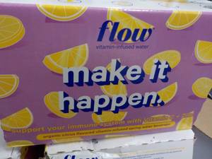 lot 267 image: 12 x 16.9 oz Flow Vitamin Infused Water