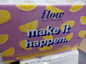 lot 270 image: 12 x 16.9 oz Flow Vitamin Infused Water